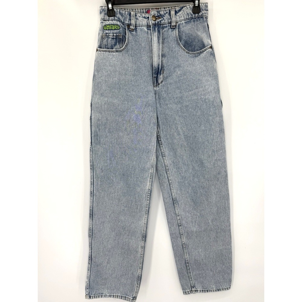Empyre Tori Carpenter Jeans Womens 4 Light Wash Blue Skate Streetwear High Rise
